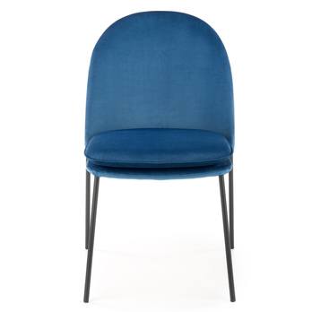 Jedálenská stolička SCK-443 tmavomodrá 2