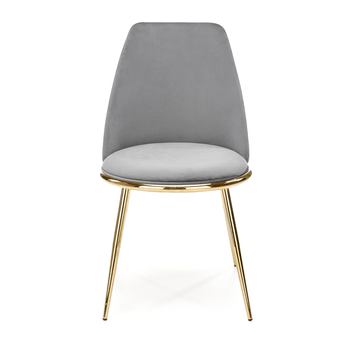 Jedálenská stolička SCK-460 sivá/zlatá 1