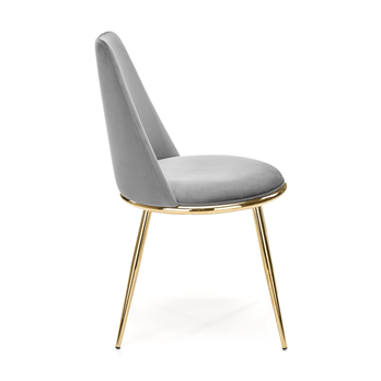 Jedálenská stolička SCK-460 sivá/zlatá 2