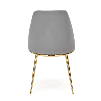 Jedálenská stolička SCK-460 sivá/zlatá 3