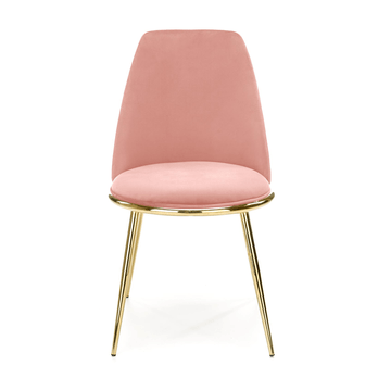 Jedálenská stolička SCK-460 ružová/zlatá 1