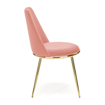 Jedálenská stolička SCK-460 ružová/zlatá 2