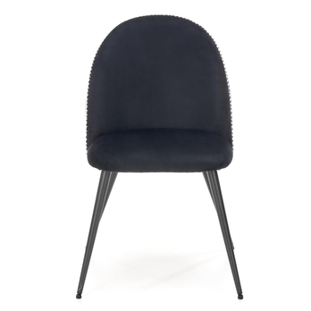 Jedálenská stolička SCK-478 čierna/biela 1