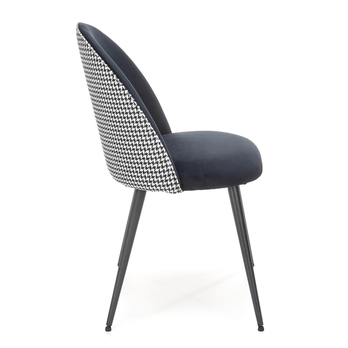 Jedálenská stolička SCK-478 čierna/biela 2