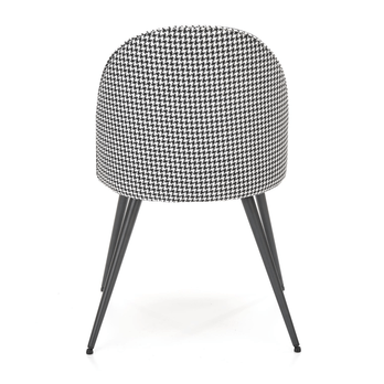 Jedálenská stolička SCK-478 čierna/biela 3