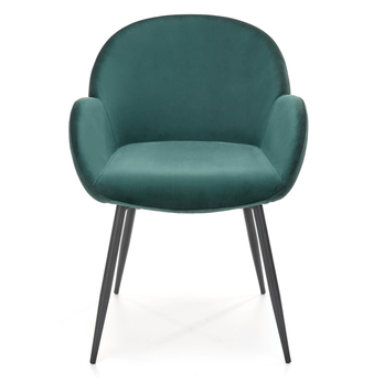Jedálenská stolička SCK-480 tmavozelená 1