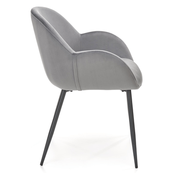 Jedálenská stolička SCK-480 sivá 2