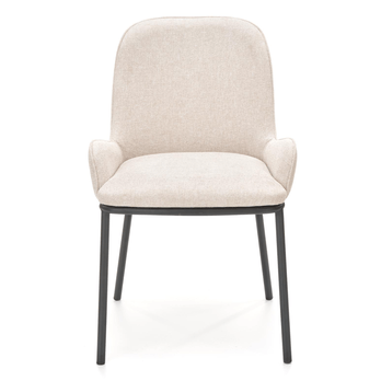 Jedálenská stolička SCK-481 béžová/čierna 1