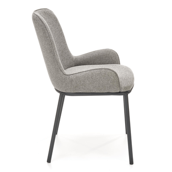 Jedálenská stolička SCK-481 sivá/čierna 1