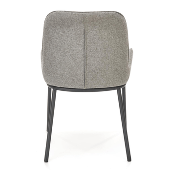 Jedálenská stolička SCK-481 sivá/čierna 2