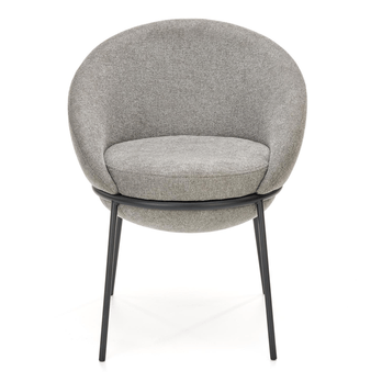 Jedálenská stolička SCK-482 sivá/čierna 1