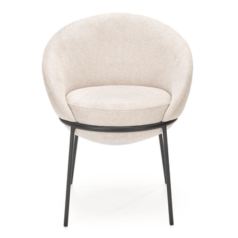 Jedálenská stolička SCK-482 béžová/čierna 1