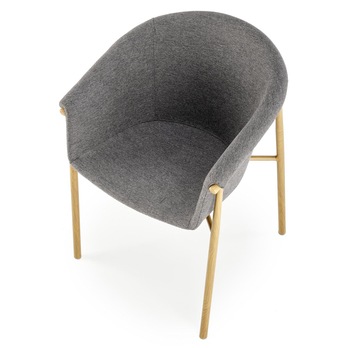 Jedálenská stolička SCK-489 sivá 1