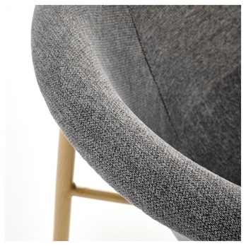 Jedálenská stolička SCK-489 sivá 7