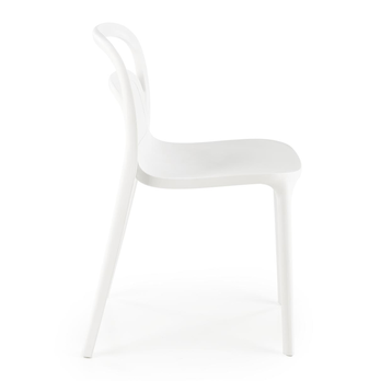 Jedálenská stolička SCK-490 biela 3