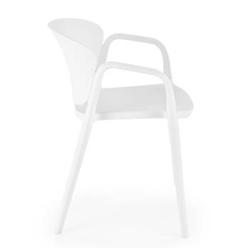 Jedálenská stolička SCK-491 biela 3