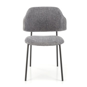Jedálenská stolička SCK-497 sivá/čierna 1