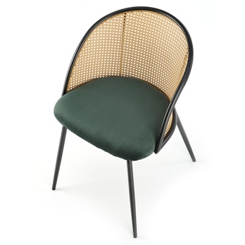 Jedálenská stolička SCK-508 tmavozelená 1