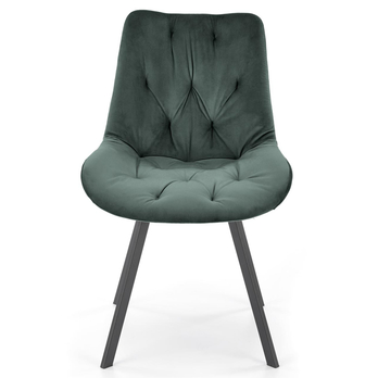Jedálenská stolička SCK-519 tmavozelená 2