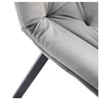 Jedálenská stolička SCK-519 sivá 6