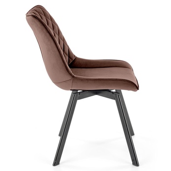 Jedálenská stolička SCK-520 hnedá/čierna 5