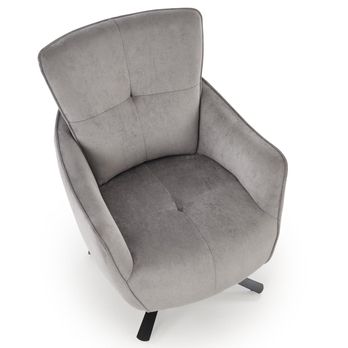 Kreslo SCOMPA sivá 2