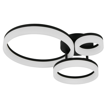 Stropné LED svietidlo SCOPE 2 čierna/biela 1