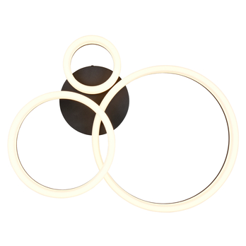 Stropné LED svietidlo SCOPE 2 čierna/biela 2