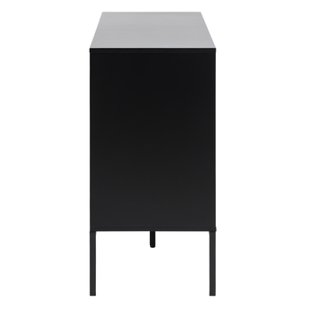 Komoda SEAFORD 120 matný divoký dub/matná čierna 4