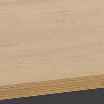 Jedálenský stôl SEAFORD 160 matný divoký dub/matná čierna 3