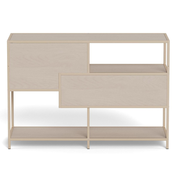 Regál/knižnica SEAFORD 18 sivá 5