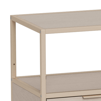 Regál/knižnica SEAFORD 18 sivá 6