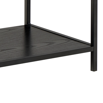 Regál/knižnica SEAFORD 18 čierna 6