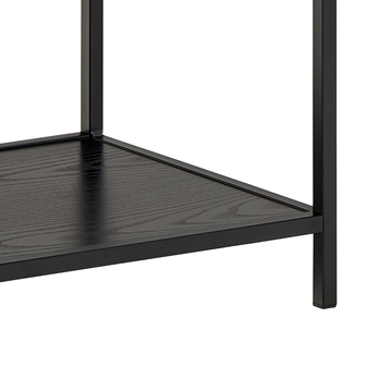 Regál/knižnica SEAFORD 19 čierna 8