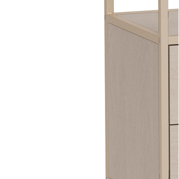 Regál/knižnica SEAFORD 21 sivá 5