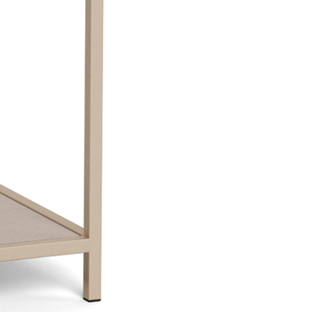 Regál/knižnica SEAFORD 21 sivá 6