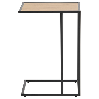 Odkladací stolík SEAFORD 2 dub/čierna 5