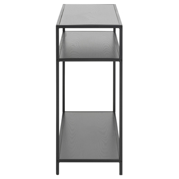 Konzolový stolík SEAFORD 2 čierna 3