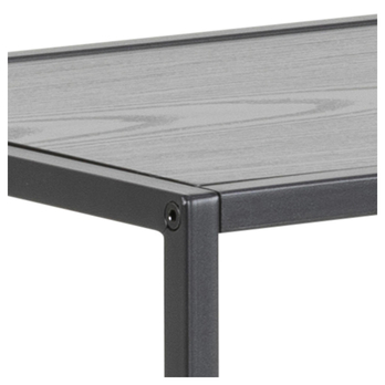 Konzolový stolík SEAFORD 2 čierna 4