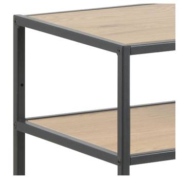 Konzolový stolík SEAFORD 2 čierna/dub divoký 4