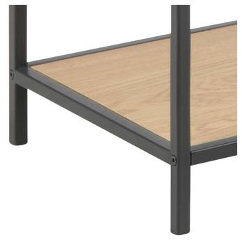 Konzolový stolík SEAFORD 2 čierna/dub divoký 5