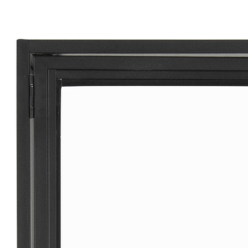 Vitrína SEAFORD 3 čierna 6