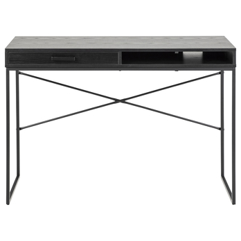 Písací stôl SEAFORD 4 čierna 3