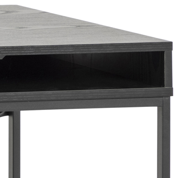 Písací stôl SEAFORD 4 čierna 7