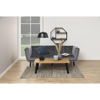 Nástenný regál SEAFORD čierna 1