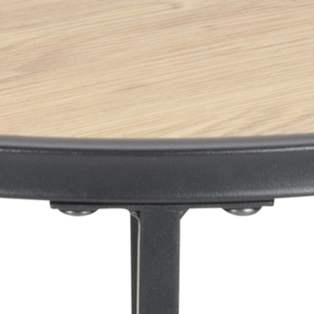 Odkladací stolík SEAFORD dub/čierna 5