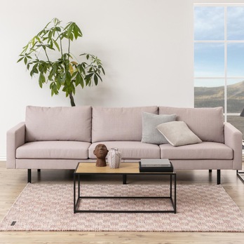 Konferenčný stolík SEAFORD dub divoký/čierna 1