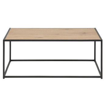 Konferenčný stolík SEAFORD dub divoký/čierna 2