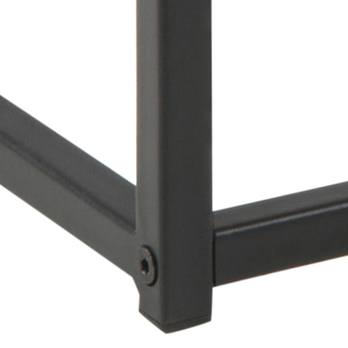 Konferenčný stolík SEAFORD dub divoký/čierna 4