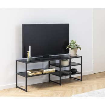 TV komoda SEAFORD čierna 1